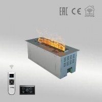Электрокамин с 3D эффектом живого огня и пламени Airtone VEPO 3DA - 600